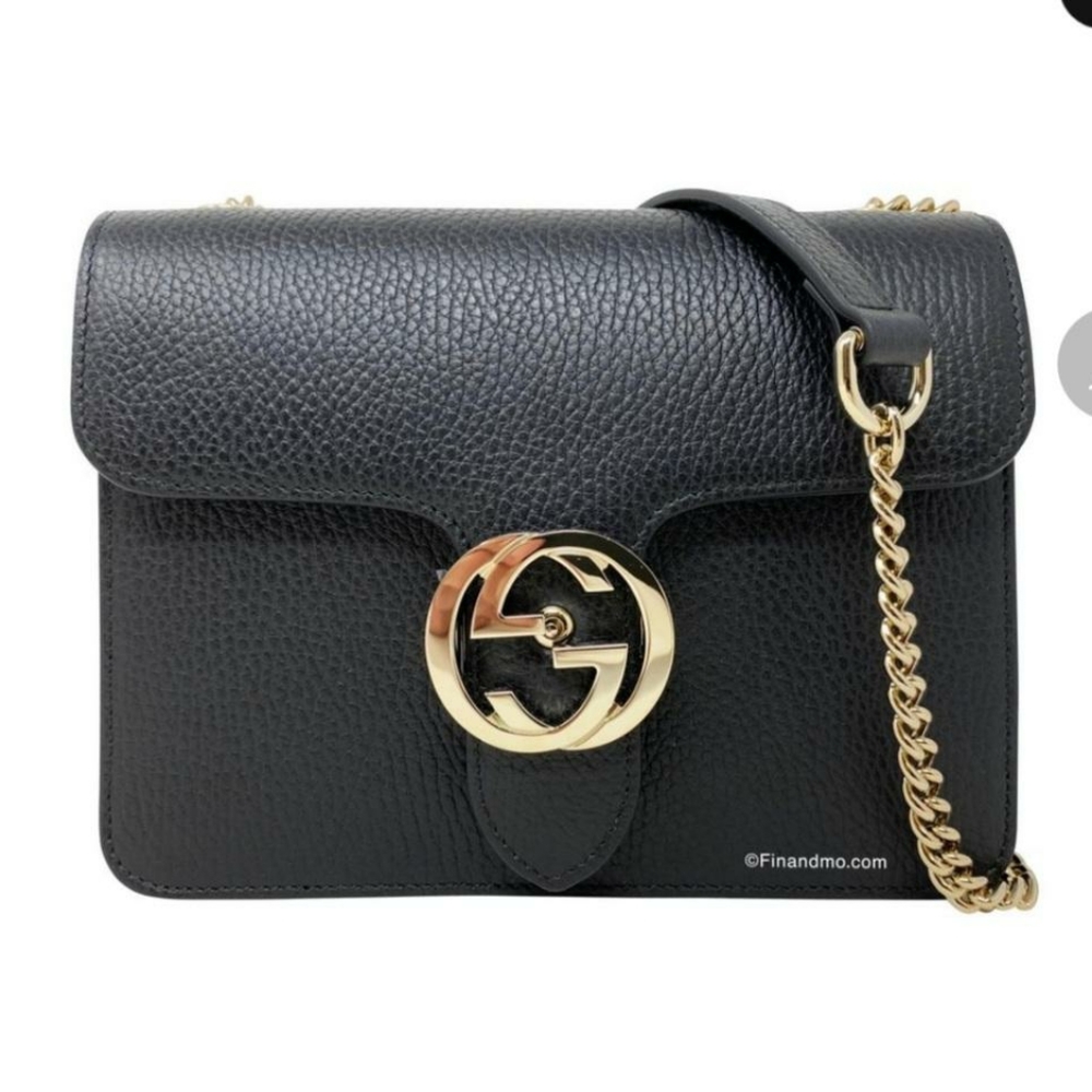 Gucci Dollar Calf Nero handbag - Picture 3 of 6